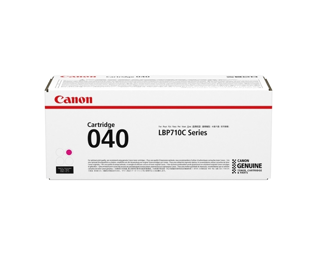 Canon imageCLASS LBP-710/712CX Magenta Toner Cartridge (5400 Page Yield) (NO. 040M) (0456C001)
