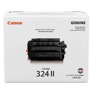 Canon LBP-6700/6750/6780 Black Toner Cartridge (12500 Page Yield) (CRG-324II) (3482B013)