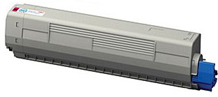 Compatible Okidata C811/C831/C841 Magenta Toner Cartridge (10000 Page Yield) (44844510)