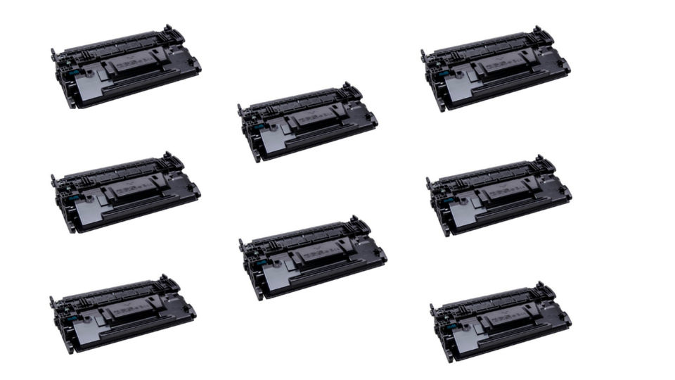 Compatible HP LaserJet Enterprise M501/M506/M527 Toner Cartridge (8/PK-18000 Page Yield) (NO. 87X) (CF287X8PK)