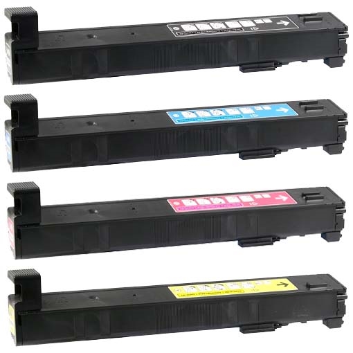 Compatible HP Color LaserJet Enterprise M880 Toner Cartridge Combo Pack (BK/C/M/Y) (NO. 827A) (CF300MP)