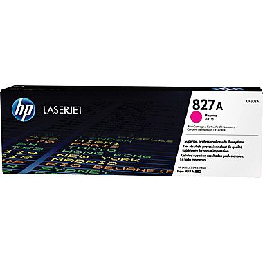 HP Color LaserJet Enterprise M880 Magenta Toner Cartridge (32000 Page Yield) (NO. 827A) (CF303A)