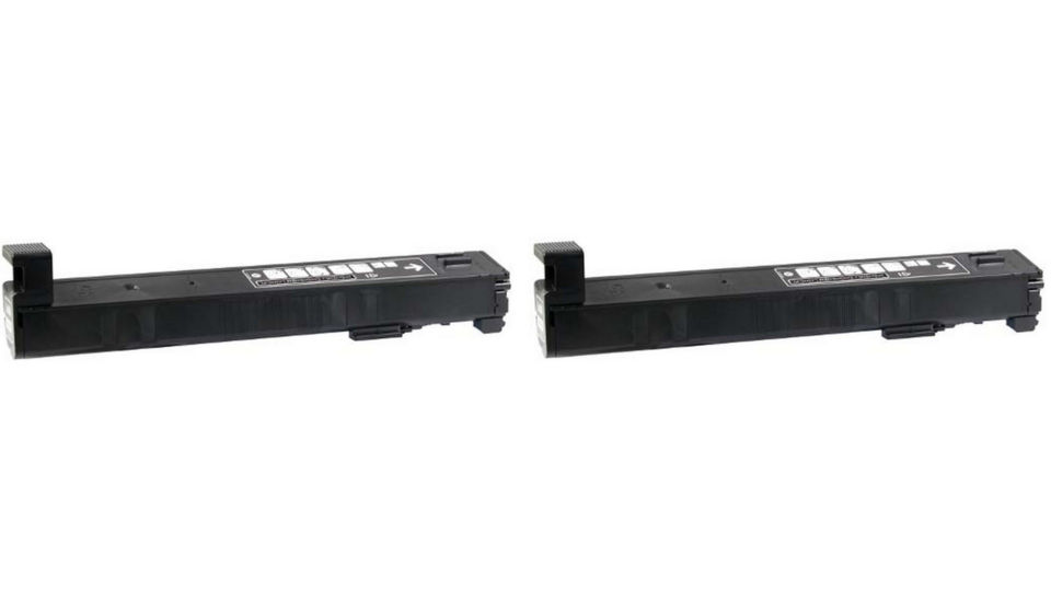 Compatible HP Color LaserJet Enterprise M855 Black Toner Cartridge (2/PK-29000 Page Yield) (NO. 826A) (CF310AD)