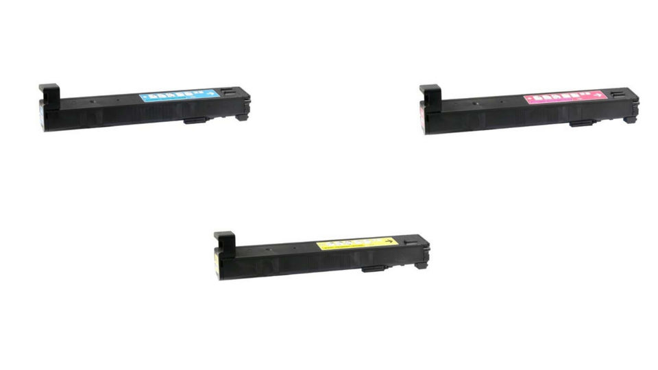 Compatible HP Color LaserJet Enterprise M855 Toner Cartridge Combo Pack (C/M/Y) (NO. 826A) (CF310CMY)