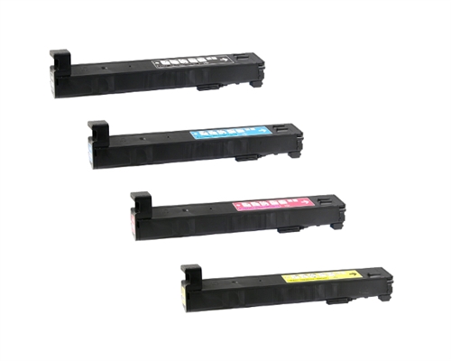 Compatible HP Color LaserJet Enterprise M855 Toner Cartridge Combo Pack (BK/C/M/Y) (NO. 826A) (CF310MP)