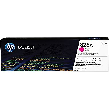 HP Color LaserJet Enterprise M855 Magenta Toner Cartridge (31500 Page Yield) (NO. 826A) (CF313A)