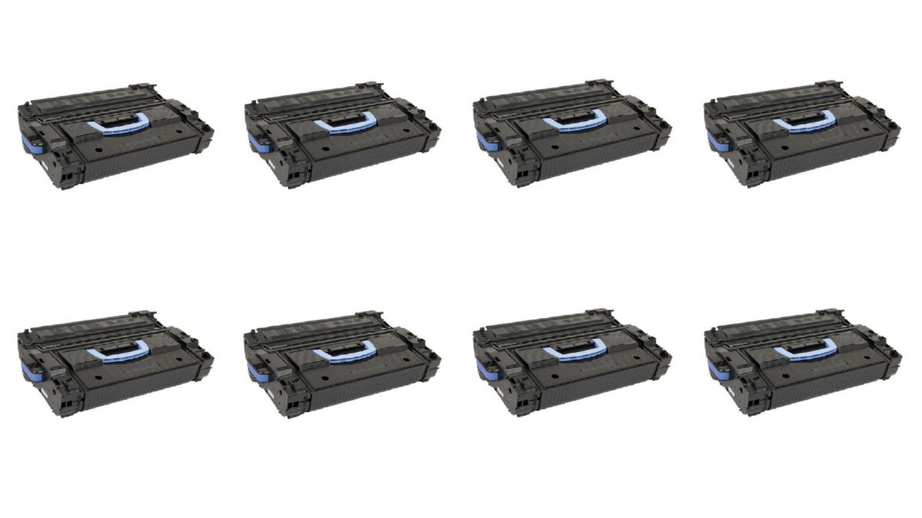 Compatible HP LaserJet Enterprise M806/M830 Black Toner Cartridge (8/PK-34500 Page Yield) (NO. 25X) (CF325X8PK)