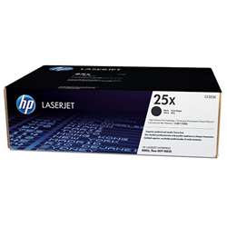 HP LaserJet Enterprise M806/M830 Black Toner Cartridge (34500 Page Yield) (NO. 25X) (CF325X)