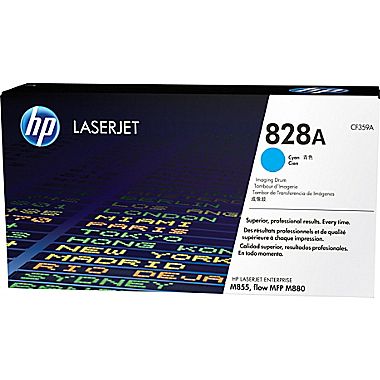 HP Color LaserJet Enterprise M855/M880 Cyan Drum Unit (30000 Page Yield) (NO. 828A) (CF359A)