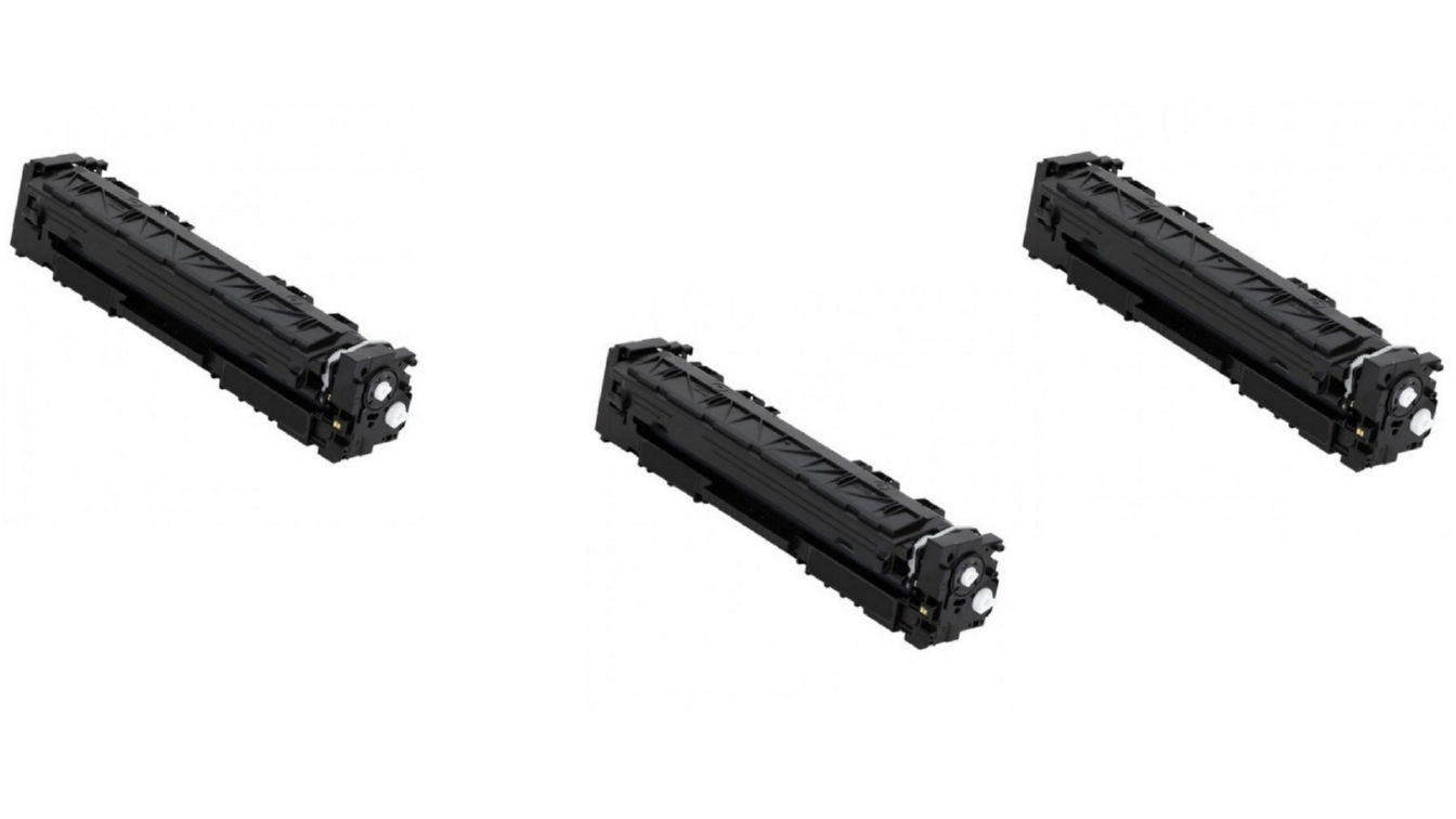 Compatible HP Color LaserJet Pro M377/452/477 Black Toner Cartridge (3/PK-2300 Page Yield) (NO. 410A) (CF410A3PK)