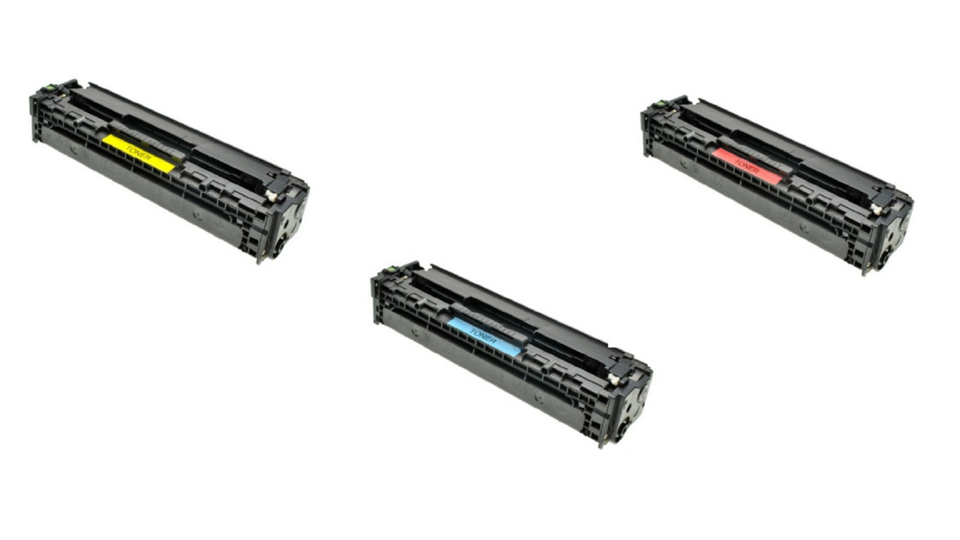 Compatible HP Color LaserJet Pro M377/452/477 High Yield Toner Cartridge Combo Pack (C/M/Y) (NO. 410X) (CF251XM)
