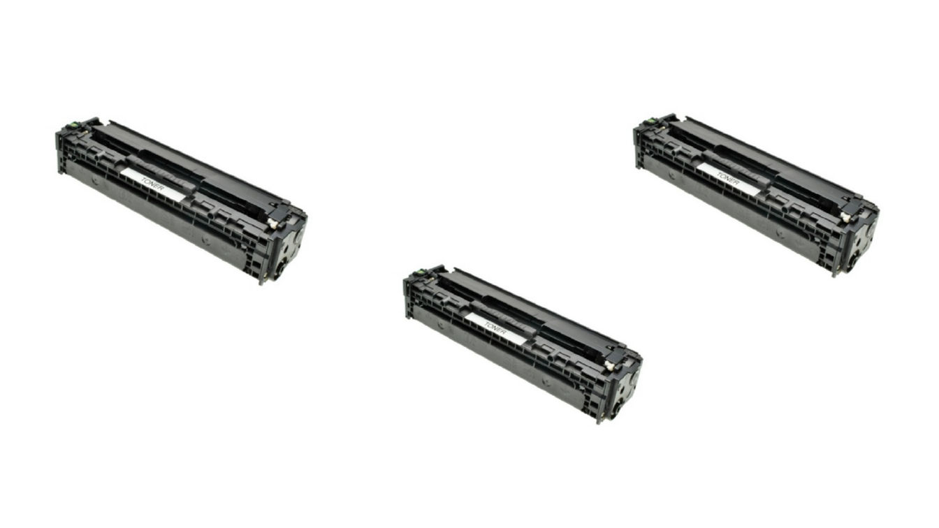 Compatible HP Color LaserJet Pro M377/452/477 Black High Yield Toner Cartridge (3/PK-6500 Page Yield) (NO. 410X) (CF410X3PK)