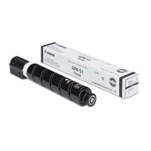Canon IR-ADVANCE C250/C255/C350/C355 Black Toner Cartridge (19000 Page Yield) (GPR-51BK) (8516B003)