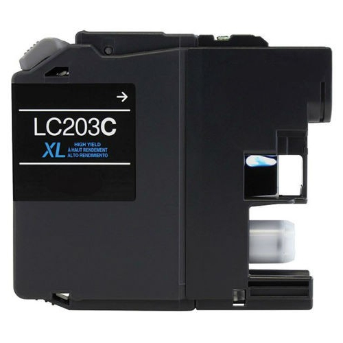 Compatible Brother LC-203C Cyan High Yield Inkjet (550 Page Yield)