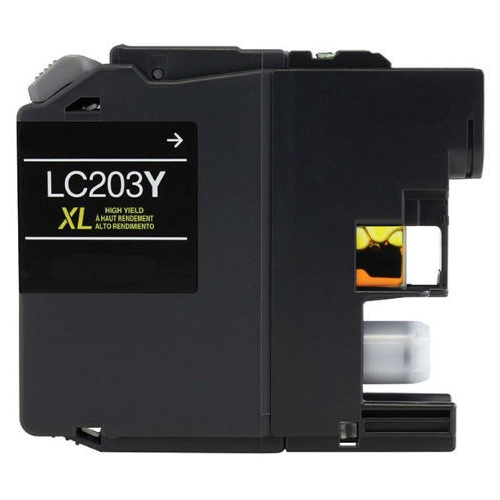 Compatible Brother LC-203Y Yellow High Yield Inkjet (550 Page Yield)