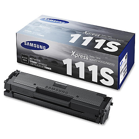Samsung Xpress M2020/2022/2026/2070 Black Toner Cartridge (1000 Page Yield) (MLT-D111S)