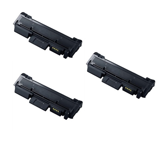 Compatible Samsung Xpress M2625/2675/2875/2885 Black Toner Cartridge (3/PK-3000 Page Yield) (MLT-D116L3PK)