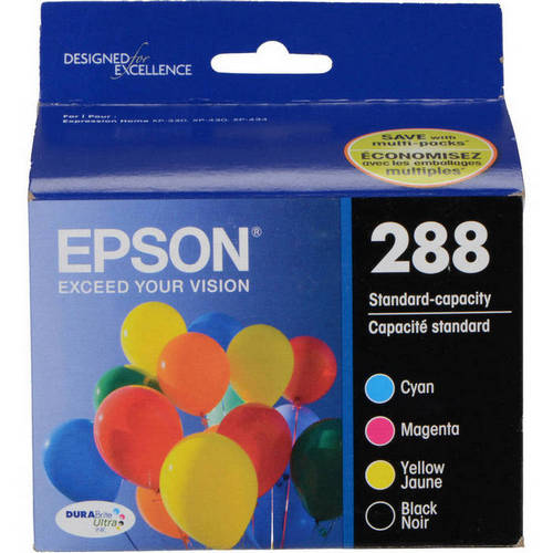 Epson NO. 288 Inkjet Combo Pack (BK/C/M/Y) (T288120-BCS)