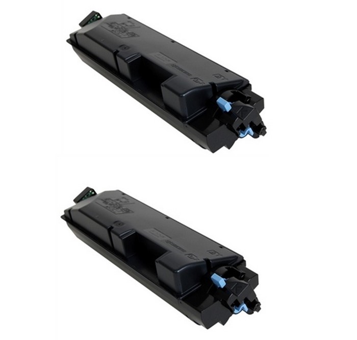 Compatible Kyocera Mita ECOSYS M6030/6530/P6130 Black Toner Cartridge (2/PK-12000 Page Yield) (TK-5142K2PK) (1T02NR0US02PK)