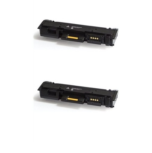 Compatible Xerox Phaser 3260/WC-3315/3225 Black Toner Cartridge (2/PK-1500 Page Yield) (106R027752PK)