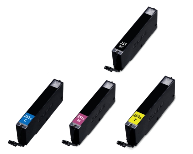 Compatible Canon CLI-251XL Inkjet Combo Pack (BK/C/M/Y) (6513B004)
