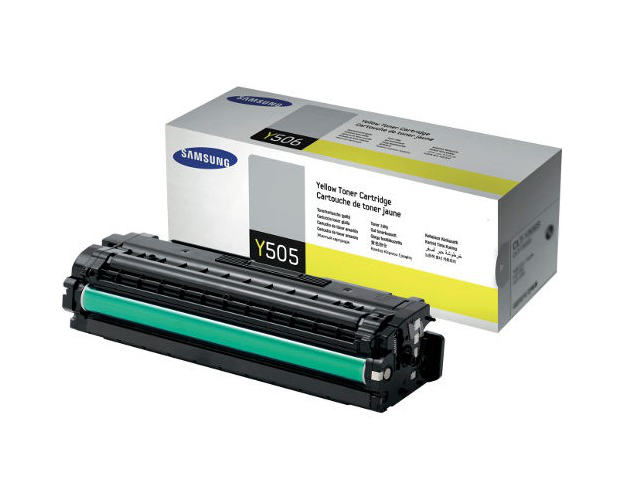 Samsung ProXpress C2620DW/C2670FW Yellow Toner Cartridge (3500 Page Yield) (CLT-Y505L)