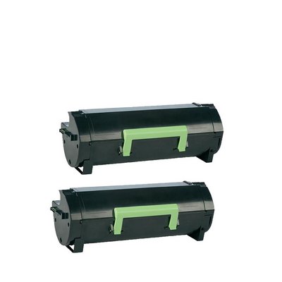 MICR Lexmark MS-310/410/510/610 Toner Cartridge (2/PK-5000 Page Yield) (NO. 500HA) (50F0HA02PK)