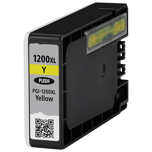 Compatible Canon PGI-1200XLY Yellow High Yield Inkjet (900 Page Yield) (9198B001)