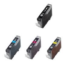 Compatible Canon CLI-8 Inkjet Combo Pack (BK/C/M/Y) (0620B010)