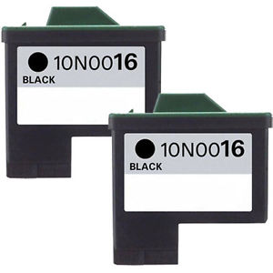Compatible Lexmark NO. 16 HI-Resolution Black Inkjet (2/PK-410 Page Yield) (10N0138)