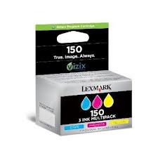 Lexmark NO. 150XL Return Program Inkjet Combo Pack (C/M/Y - 700 Page Yield) (14N1835)