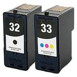 Compatible Lexmark NO. 32/33 Inkjet Combo Pack (Black/Color) (18C0532)