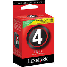 Lexmark NO. 4 Black Return Program Inkjet (170 Page Yield) (18C1974)