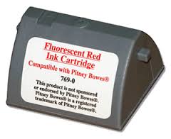Compatible Pitney Bowes E700/707 Red Postage Meter Inkjet (769-0)