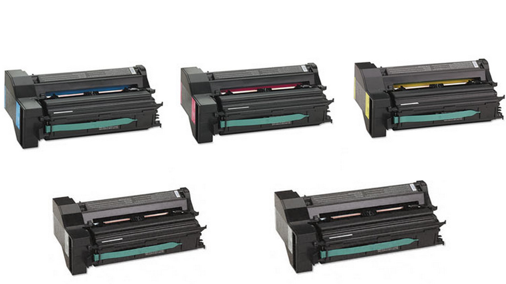 Compatible Lexmark C782/X782 Extra High Yield Toner Cartridge Combo Pack (2-BK/1-C/M/Y-15000 Page Yield) (C782X22B1CMY)