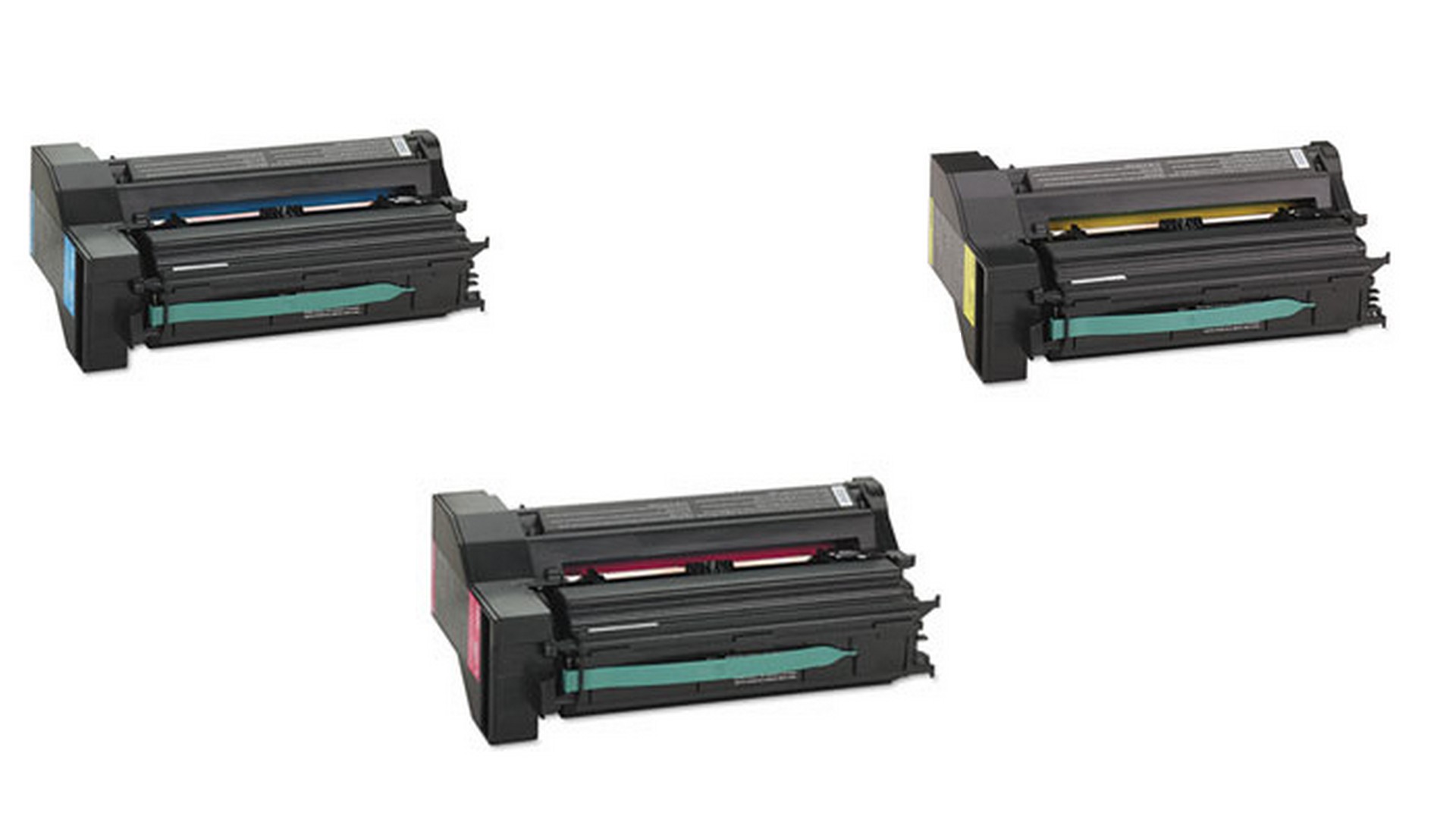 Compatible Lexmark C772/X772 Extra High Yield Toner Cartridge Combo Pack (C/M/Y) (C7720CMY)