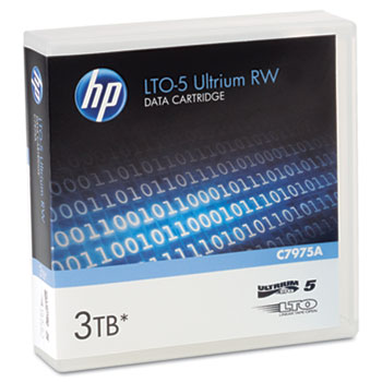 HP Ultrium LTO-5 RW NON-Custom Labeled Data Tape (1.5/3.0 TB) (20/PK) (C7975AN)