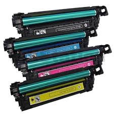 Compatible HP Color LaserJet CM3530/CP3525 Toner Cartridge Combo Pack (BK/C/M/Y) (NO. 504A) (CE25MP)