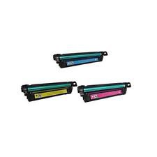 Compatible HP Color LaserJet Enterprise CP-4025/4520/4525 Toner Cartridge Combo Pack (C/M/Y) (NO. 648A) (CE26CMY)