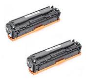 Compatible HP NO. 126A Black Toner Cartridge (2/PK-1200 Page Yield) (CE310AD)