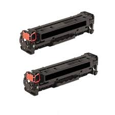 Compatible HP Color LaserJet Pro M476 Black Toner Cartridge (2/PK-4400 Page Yield) (NO. 312X) (CF380XD)