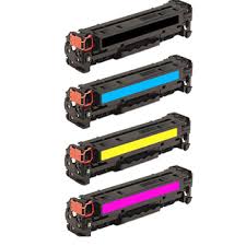 Compatible HP Color LaserJet Pro M476 Toner Cartridge Combo Pack (BK/C/M/Y) (NO. 312A) (CF380MP)