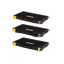 Compatible Xerox Phaser 6100 High Capacity Toner Cartridge Combo Pack (C/M/Y) (106R0068CMY)