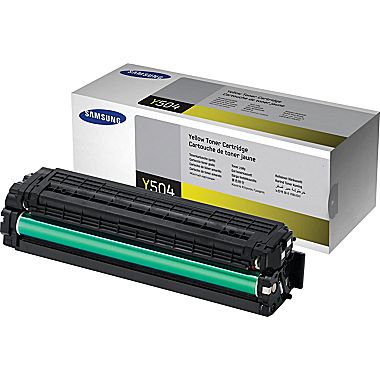 Samsung CLP-415/475 Yellow Toner Cartridge (1800 Page Yield) (CLT-Y504S)