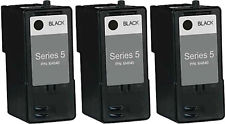 Compatible Dell A922/A942/A962 Black Inkjet (3/PK) (Series 5) (3BK922N)