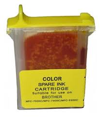 Compatible Brother MFC-7300/7400/9200C Yellow Inkjet (LC-04Y)