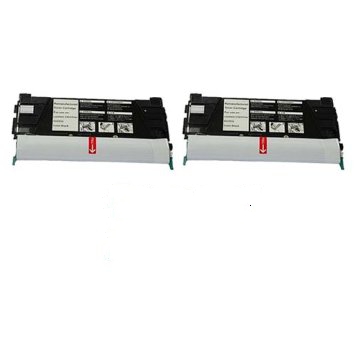 Compatible Lexmark C524/532/534 Black Toner Cartridge (2/PK-8000 Page Yield) (C5242KH2PK)