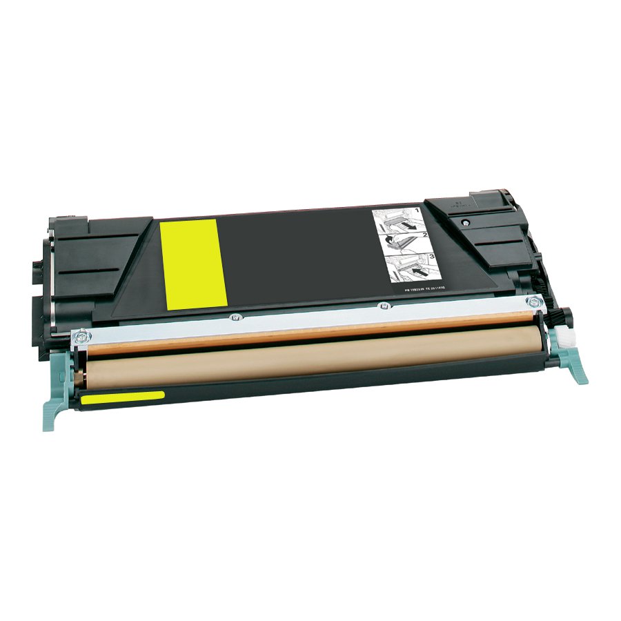 Compatible Lexmark C748 Yellow Toner Cartridge (10000 Page Yield) (C748H2YG)