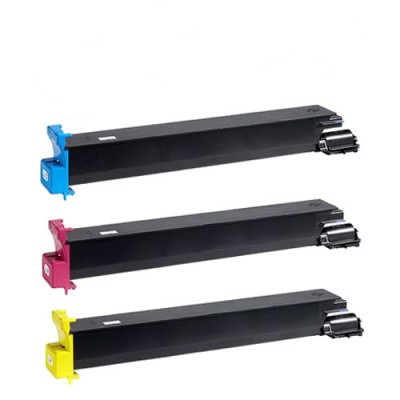 Compatible Olivetti d-Color MF-450/550 Toner Cartridge Combo Pack (C/M/Y) (B065CMY)
