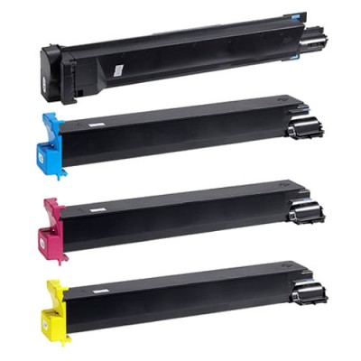 Compatible Olivetti d-Color MF-201 Toner Cartridge Combo Pack (BK/C/M/Y) (B077MP)